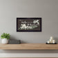 Together They Built Black Framed Print Wall Art