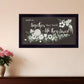 Together They Built Black Framed Print Wall Art