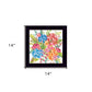 Spring Floral Black Framed Print Wall Art