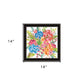 Spring Floral Black Framed Print Wall Art