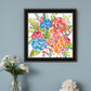 Spring Floral Black Framed Print Wall Art