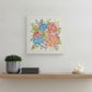 Spring Floral Black Framed Print Wall Art