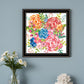 Spring Floral Black Framed Print Wall Art