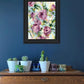 Abstract Floral Black Framed Print Wall Art