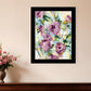 Abstract Floral Black Framed Print Wall Art