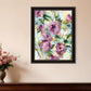 Abstract Floral Black Framed Print Wall Art