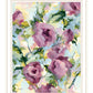 Abstract Floral Black Framed Print Wall Art