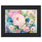 Fresh Florals Black Framed Print Wall Art