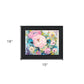 Fresh Florals Black Framed Print Wall Art