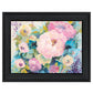 Fresh Florals Black Framed Print Wall Art