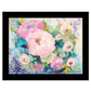 Fresh Florals Black Framed Print Wall Art