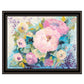 Fresh Florals Black Framed Print Wall Art