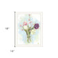 Flower Farm Bouquet Black Framed Print Wall Art