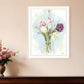 Flower Farm Bouquet Black Framed Print Wall Art