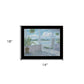 Coastal Porch Black Framed Print Wall Art