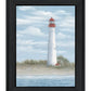 Cape May Light Black Framed Print Wall Art