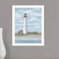 Cape May Light Black Framed Print Wall Art