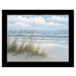 Sea Oats Black Framed Print Wall Art