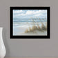Sea Oats Black Framed Print Wall Art