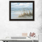 Sea Oats Black Framed Print Wall Art
