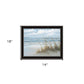 Sea Oats Black Framed Print Wall Art
