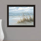 Sea Oats Black Framed Print Wall Art
