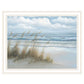 Sea Oats Black Framed Print Wall Art
