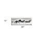 Horses Rolling By White Framed Print Wall Art