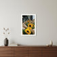 Sunflower Bouquet Black Framed Print Wall Art