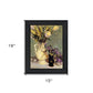 Tulips a Lavender Black Framed Print Wall Art
