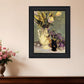 Tulips and Lavender Black Framed Print Wall Art