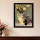 Tulips and Lavender Black Framed Print Wall Art