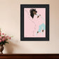 Dance Your Heart Out Black Framed Print Wall Art