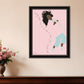 Dance Your Heart Out Black Framed Print Wall Art