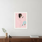 Dance Your Heart Out Black Framed Print Wall Art