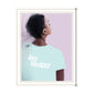 Joy Seeker Look for the Good White Framed Print Wall Art