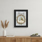 Blessed Wreath Black Framed Print Wall Art