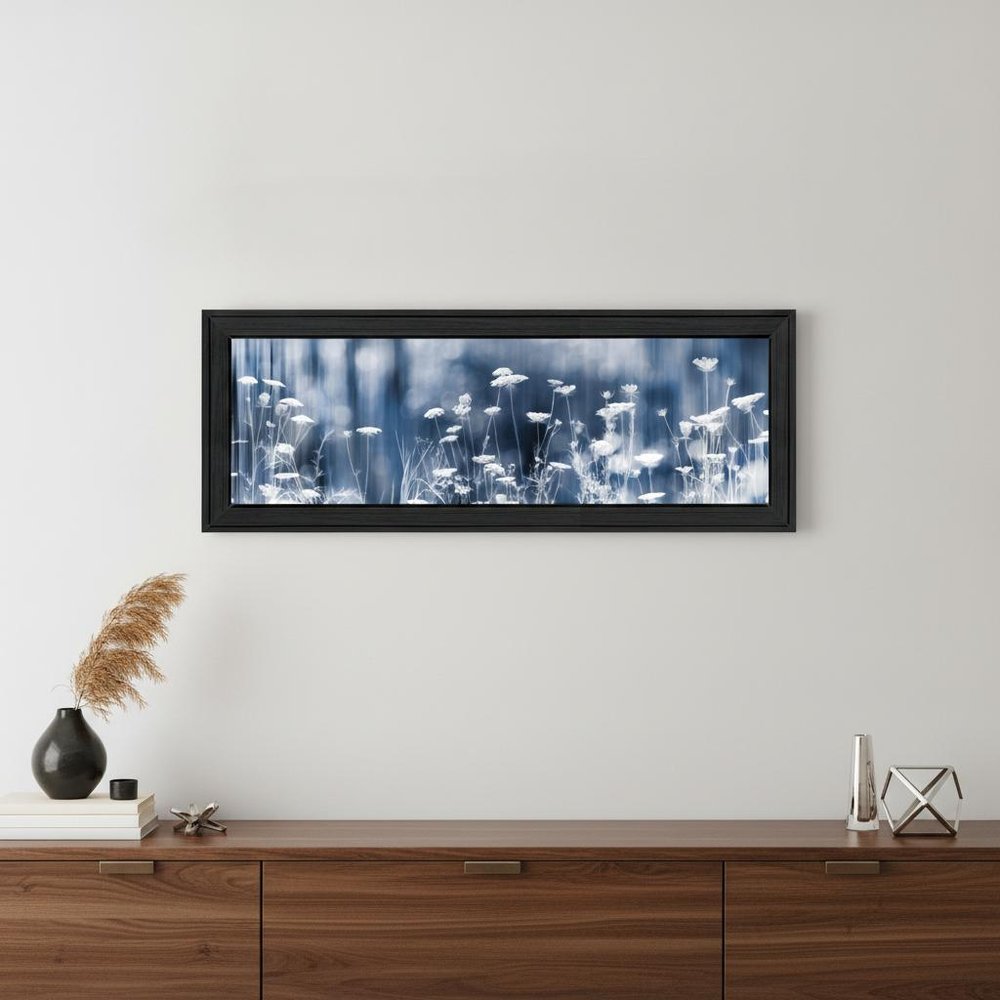 Summer Dreams White Framed Print Wall Art