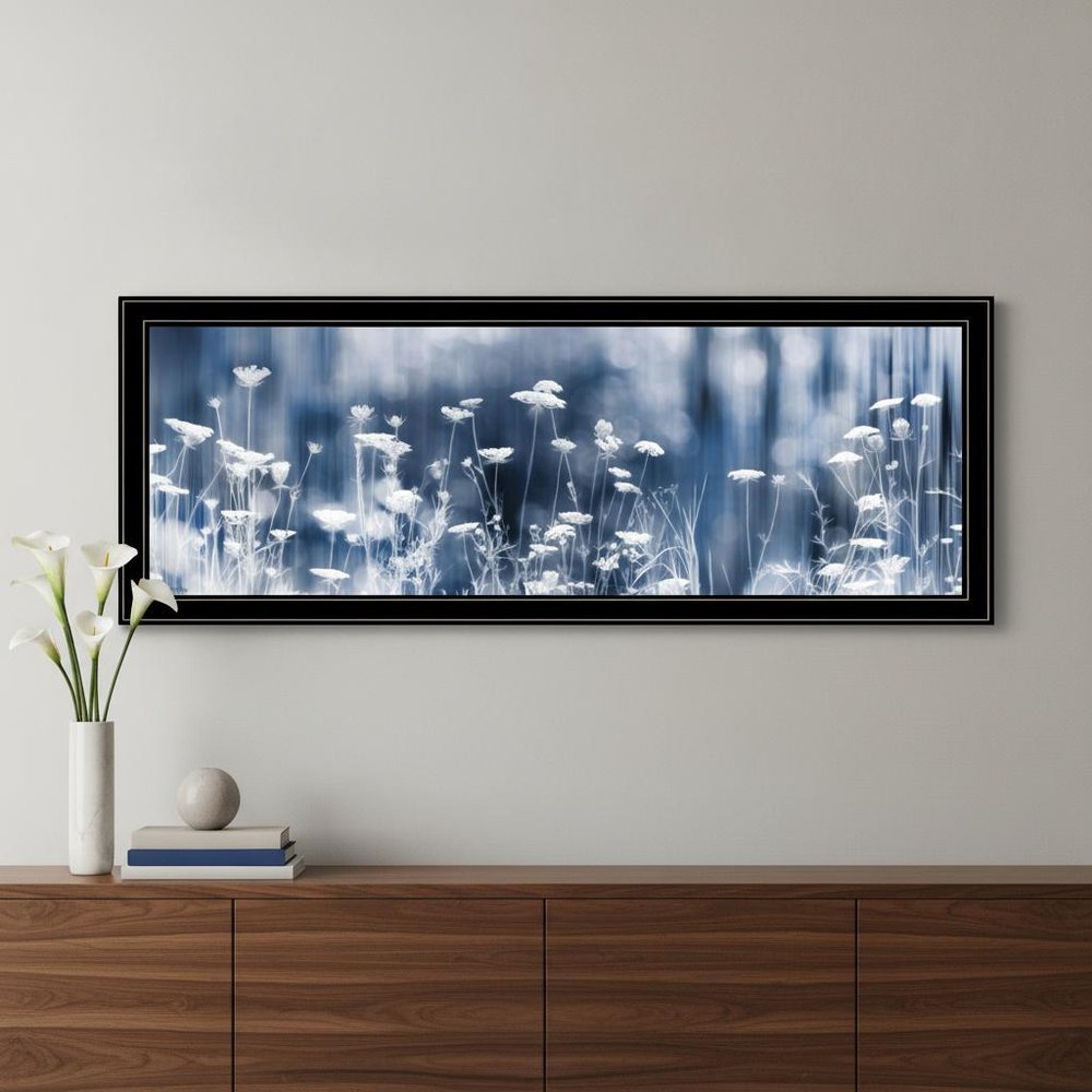 Summer Dreams White Framed Print Wall Art