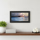 Rest of My Sunsets Black Framed Print Wall Art