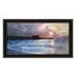 Rest of My Sunsets Black Framed Print Wall Art