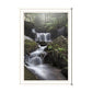 Ricketts Waterfall Black Framed Print Wall Art