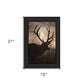 Elk Sunrise Black Framed Wall Art