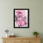 Pink Iris Black Framed Print Wall Art