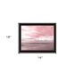 Pink Beach Emotions Black Framed Print Wall Art