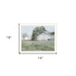 Green Country Morning Black Framed Print Wall Art