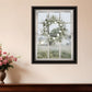 Spring Farm View Black Framed Print Wall Art