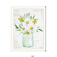 Floral Bouquet Black Framed Print Wall Art