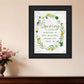 Spring Reminder Black Framed Print Wall Art