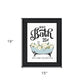 Hot Bath Black Framed Print Bathroom Wall Art